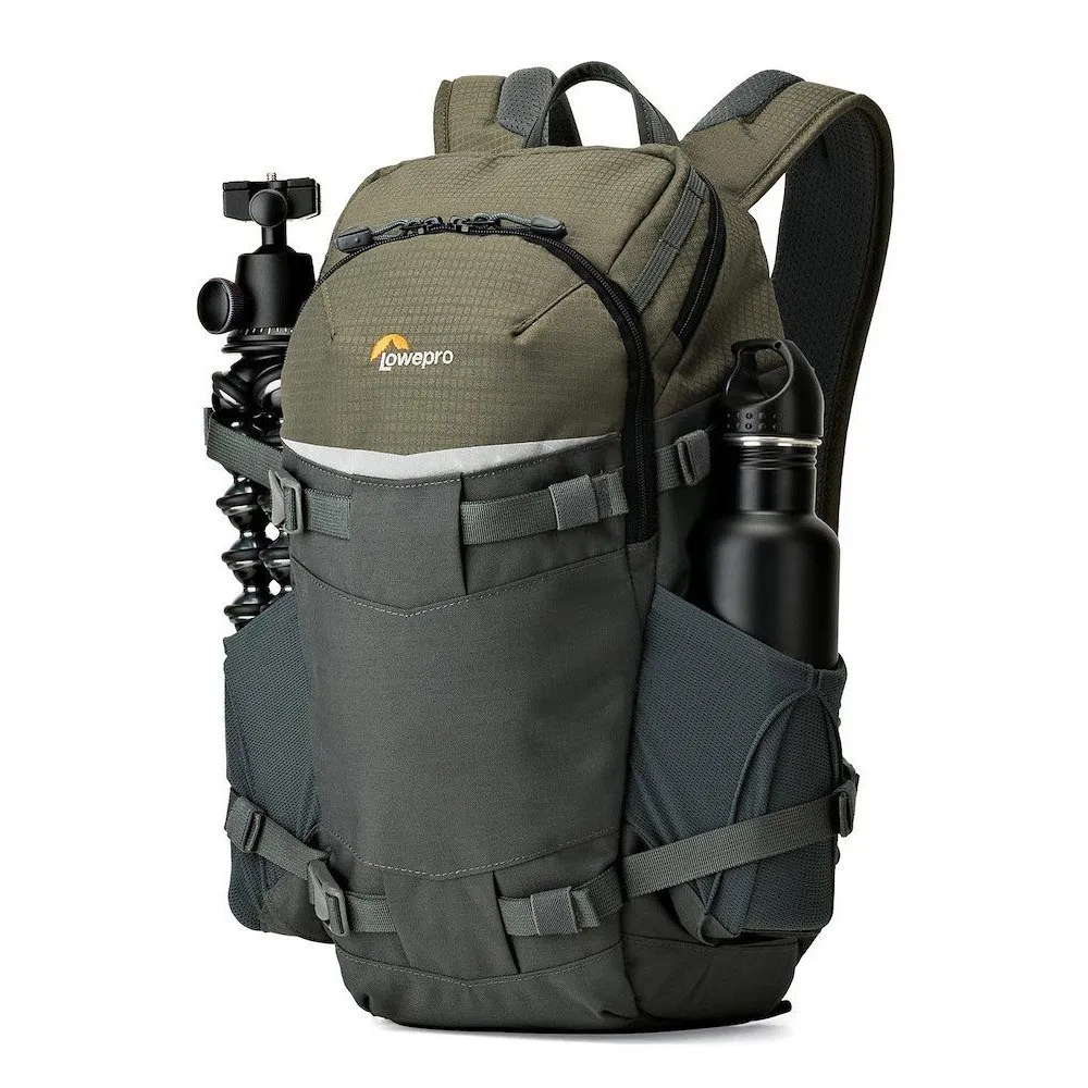 Lowepro Flipside Trek 250 Aw Rucksack, Green / grey Lowepro Flipside Trek 250 Aw Rucksack, Green / grey