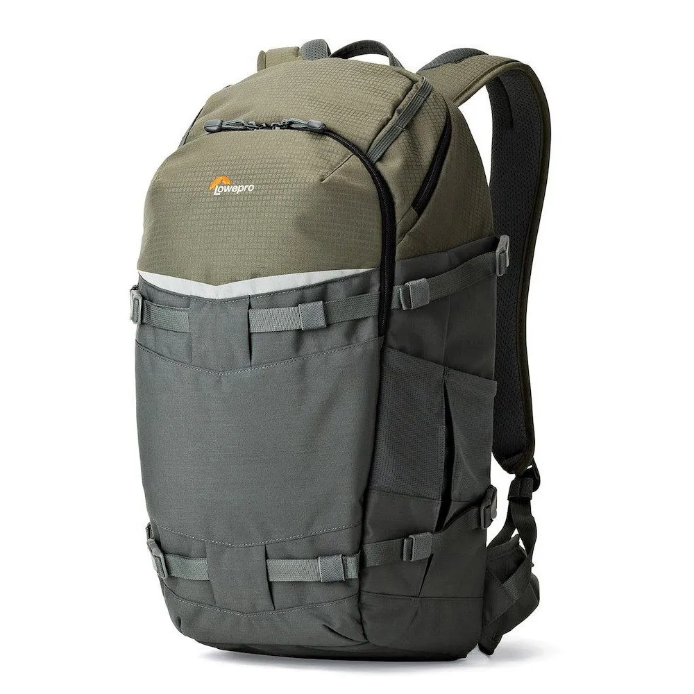 Lowepro Flipside Trek 450 Aw Rucksack, Green / grey