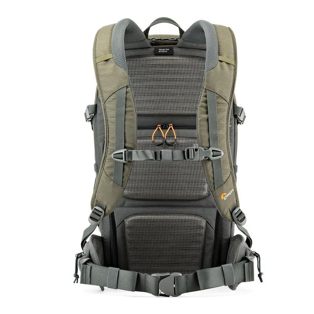 Lowepro Flipside Trek 450 Aw Rucksack, Green / grey