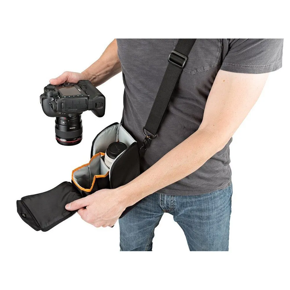 Lowepro Protactic Lens Exchange 200 Aw Tasche, Black Lowepro Protactic Lens Exchange 200 Aw Tasche, Black