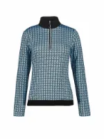 Luhta Damen Fitness Zipshirt Jamali