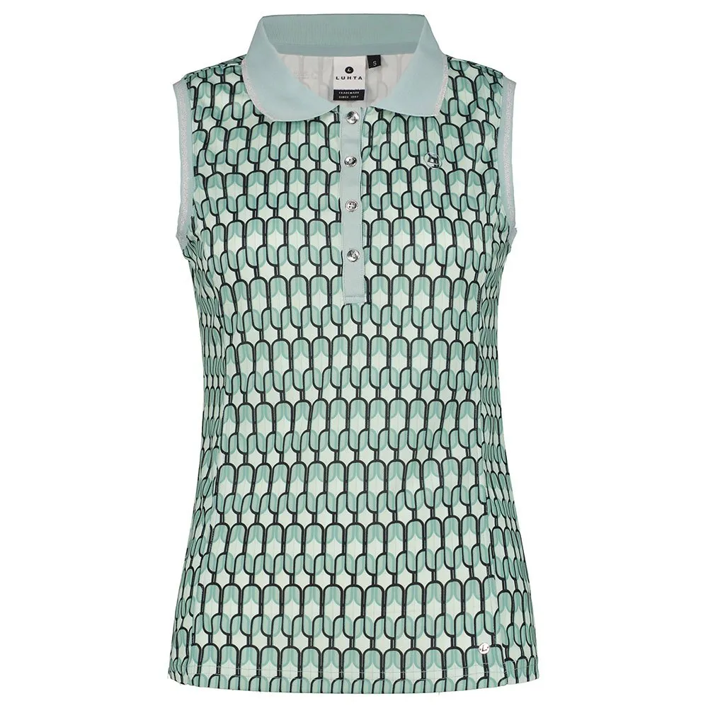 Luhta Elmdal L ärmelloses T-shirt, Light green