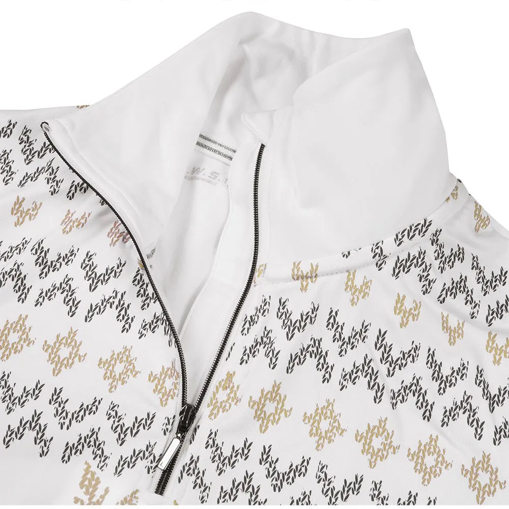 Luhta Hangist Fleece Mit Halbem Reißverschluss, Optic white Luhta Hangist Fleece Mit Halbem Reißverschluss, Optic white