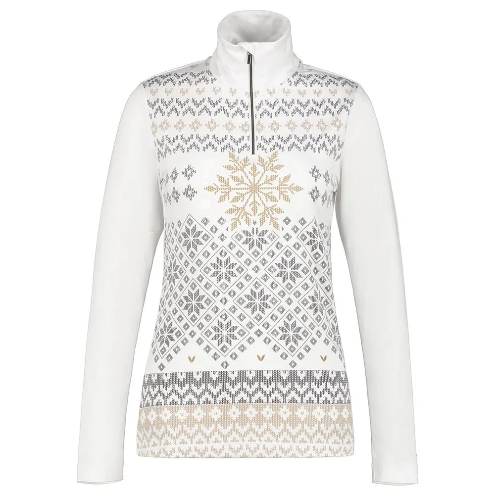 Luhta Hangist Fleece Mit Halbem Reißverschluss, Optic white Luhta Hangist Fleece Mit Halbem Reißverschluss, Optic white
