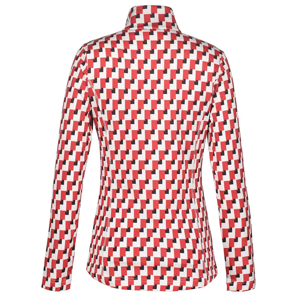 Luhta Karstula Fleece Mit Halbem Reißverschluss, Cranberry