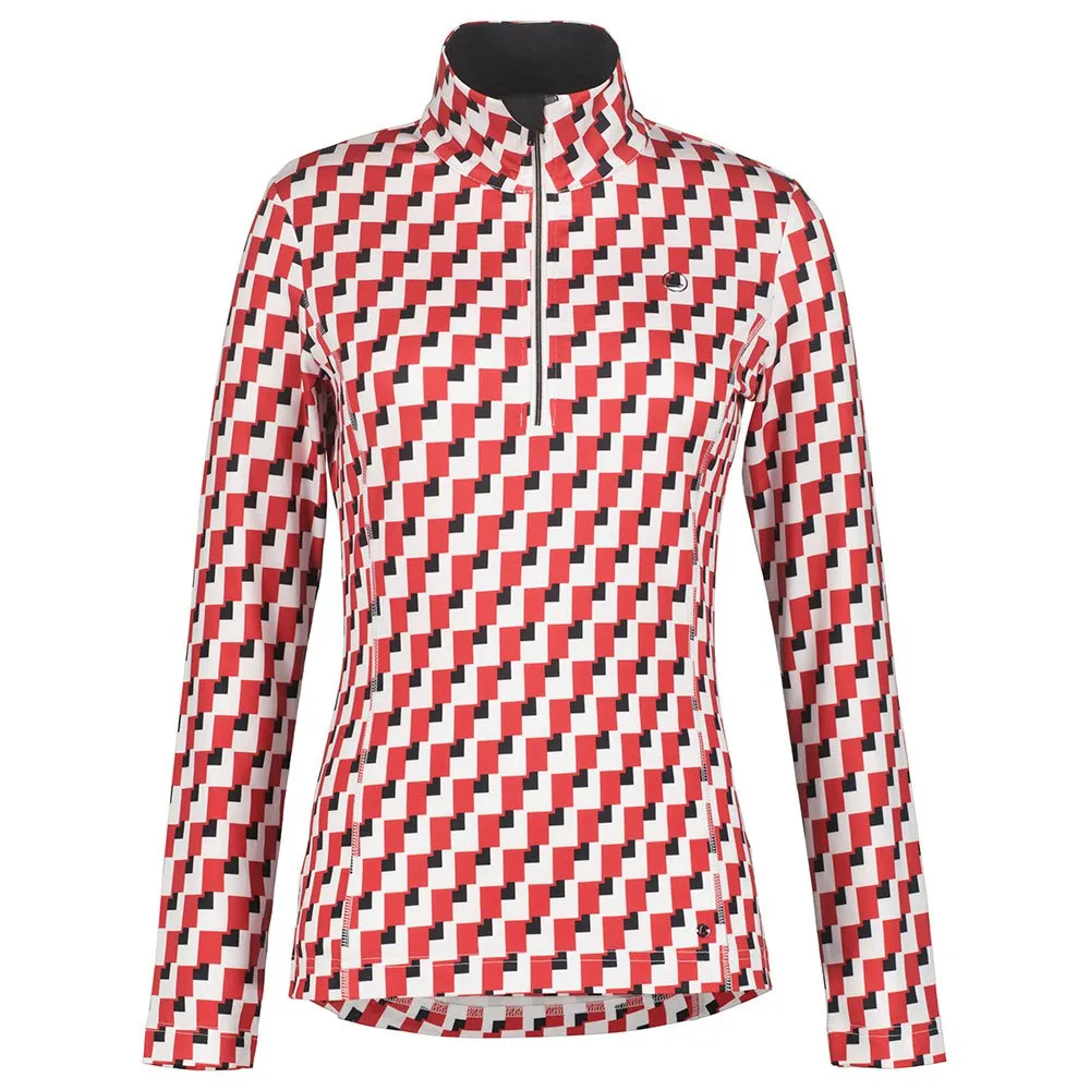 Luhta Karstula Fleece Mit Halbem Reißverschluss, Cranberry