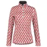 Luhta Karstula Fleece Mit Halbem Reißverschluss, Cranberry
