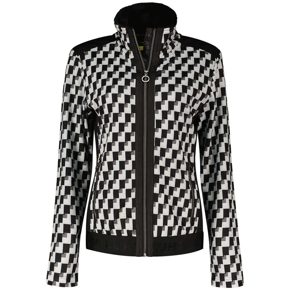 Luhta Lompola Jacke, Black-white Luhta Lompola Jacke, Black-white