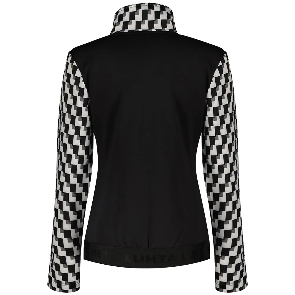 Luhta Lompola Jacke, Black-white Luhta Lompola Jacke, Black-white