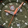 Luminox Bear Grylls Survival Land 3780 Series Gurt, Green / paracord black