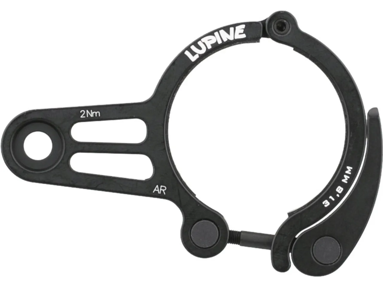 Lupine Alpha Schnellspanner, Schwarz, 31.8mm Lupine Alpha Schnellspanner, Schwarz, 31.8mm