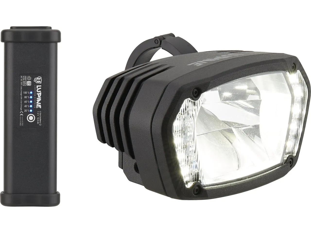 Lupine SL AX 10.0 LED Frontlicht mit StVZO-Zulassung Modell 2023 Lupine SL AX 10.0 LED Frontlicht mit StVZO-Zulassung Modell 2023