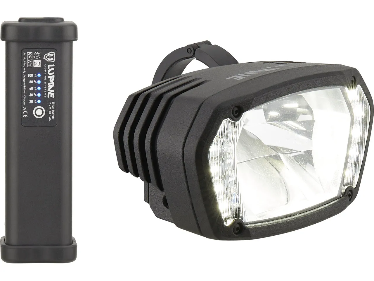 Lupine SL AX 13.8 LED Frontlicht mit StVZO-Zulassung Lupine SL AX 13.8 LED Frontlicht mit StVZO-Zulassung