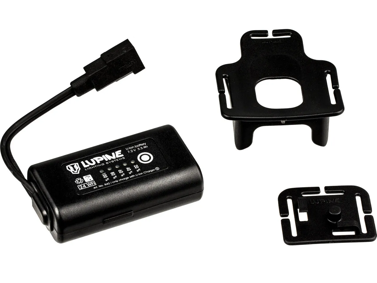 Lupine Umrüstkit FastClick 3.3 Ah, Schwarz, one_size Lupine Umrüstkit FastClick 3.3 Ah, Schwarz, one_size