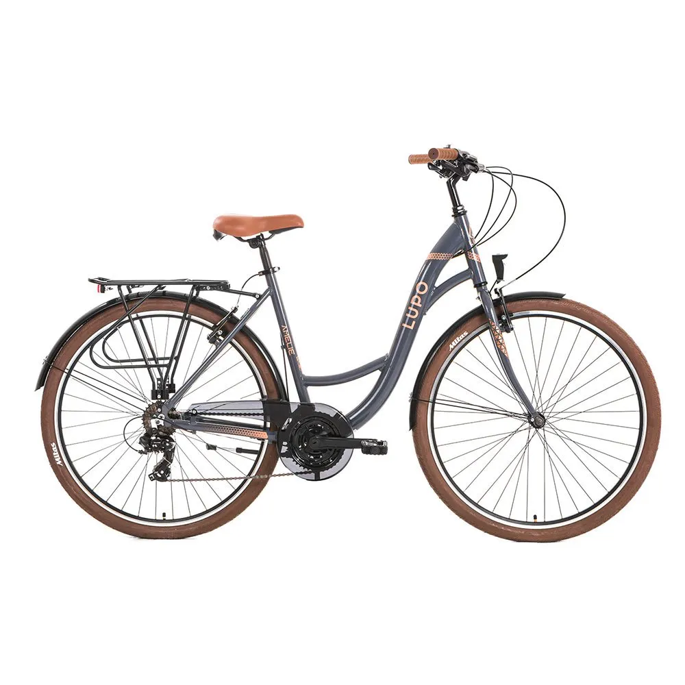Lupo Amelie City 28´´ Fahrrad, Cream / grey, 48 Lupo Amelie City 28´´ Fahrrad, Cream / grey, 48