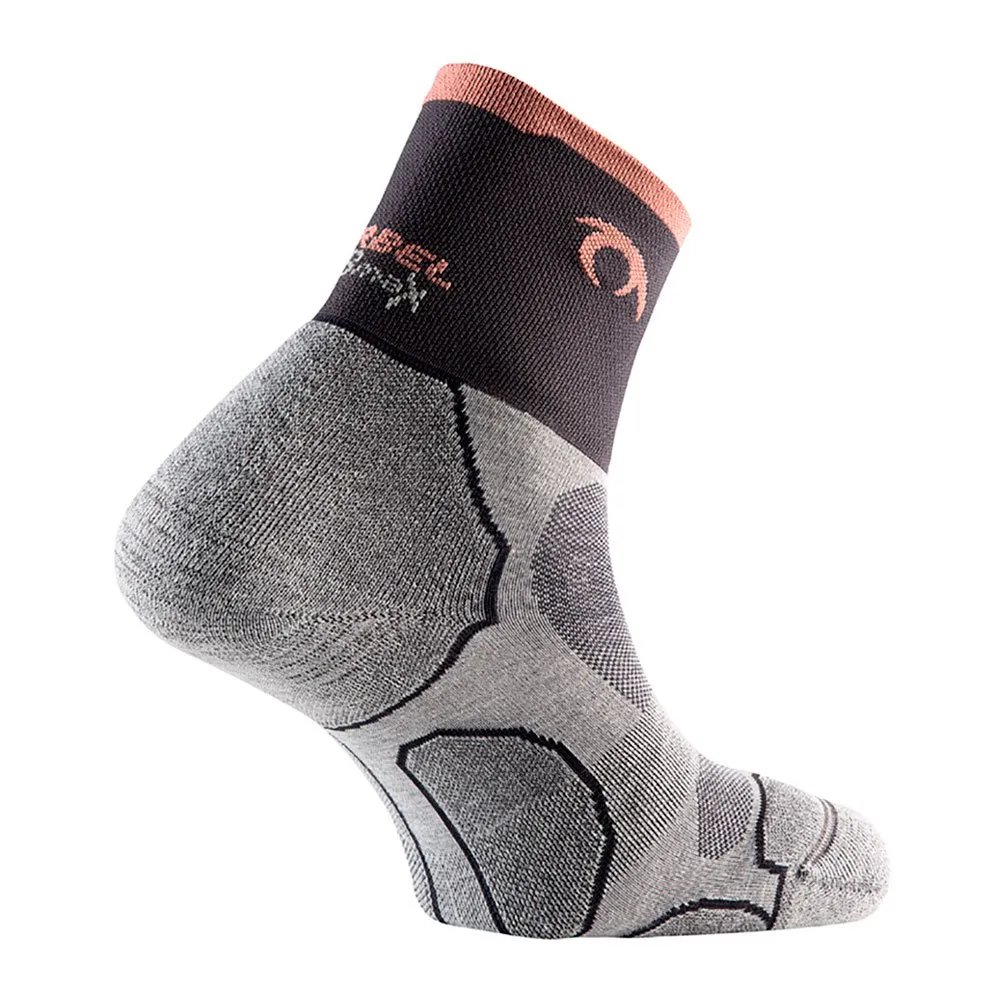 Lurbel Desafio Four Half Lange Socken, Ice / coral gray