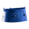 Royal blue / white