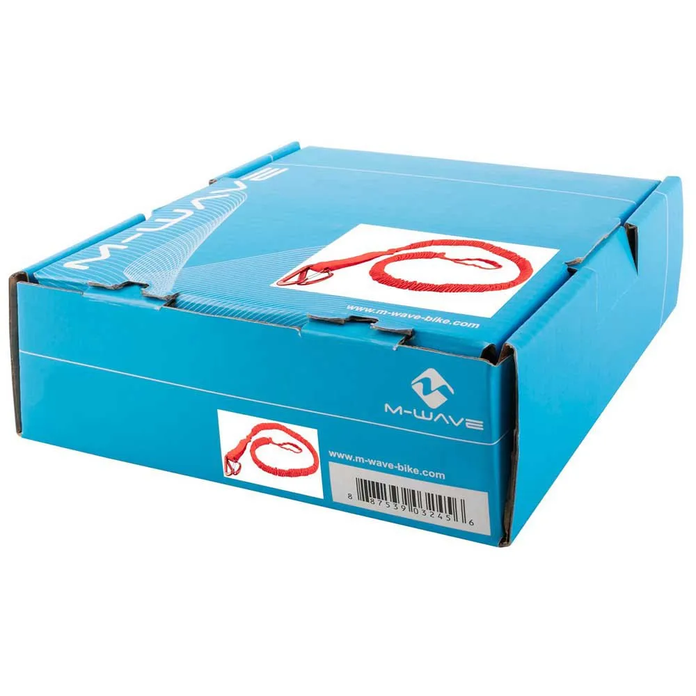 M-Wave 50 X 1500 Mm Elastisches Abschleppseil, Red, One Size M-Wave 50 X 1500 Mm Elastisches Abschleppseil, Red, One Size