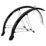 M-Wave 60 Mm Schutzblech-set, Black, 26"