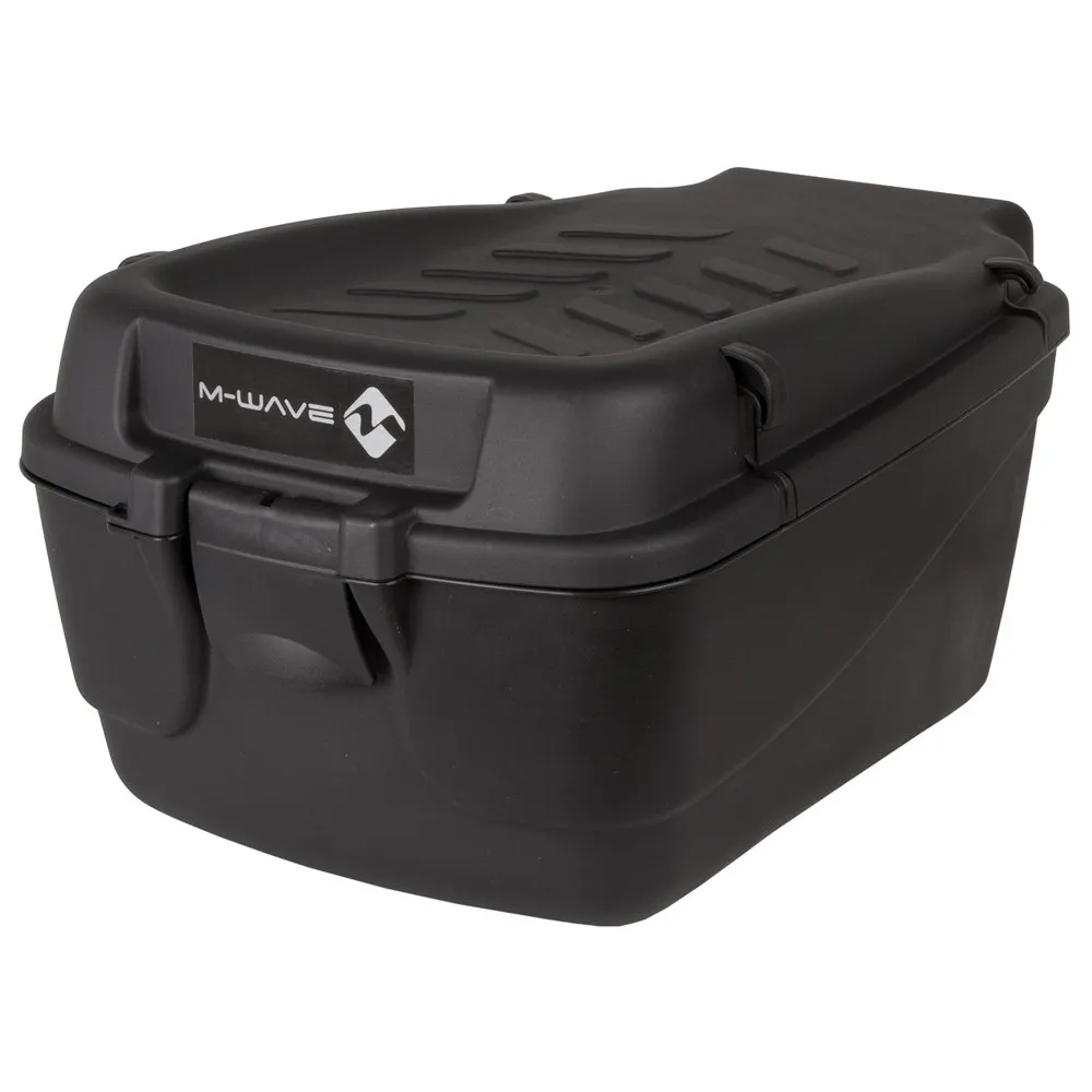 M-Wave Amsterdam Easy Box Gepäckträgertasche 18l, Black, One Size M-Wave Amsterdam Easy Box Gepäckträgertasche 18l, Black, One Size