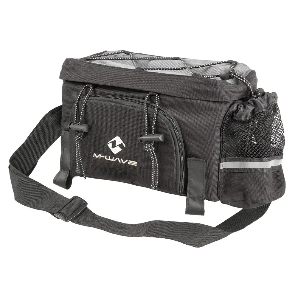 M-Wave Amsterdam Expandable Gepäckträgertasche 16l, Black, One Size M-Wave Amsterdam Expandable Gepäckträgertasche 16l, Black, One Size