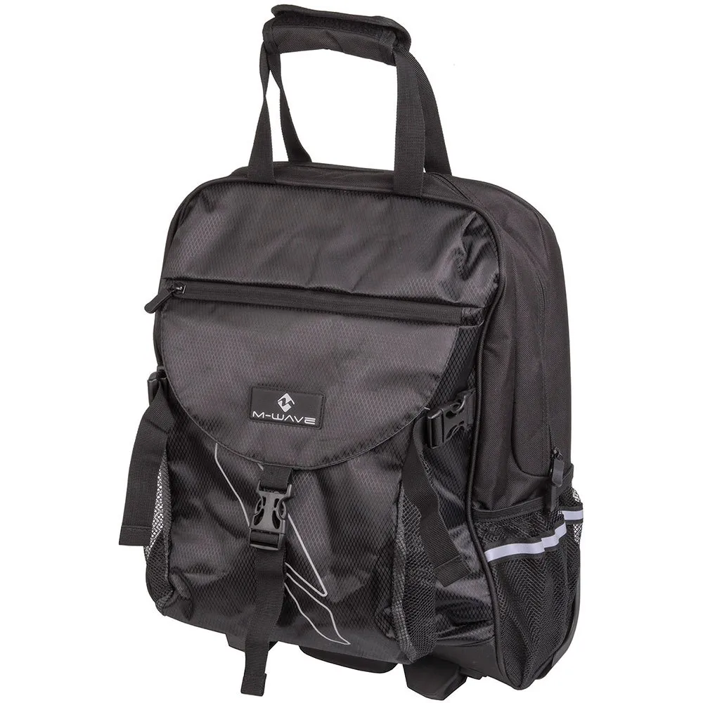 M-Wave Amsterdam Tr Gepäckträgertasche 15l Refurbished, Black, One Size M-Wave Amsterdam Tr Gepäckträgertasche 15l Refurbished, Black, One Size