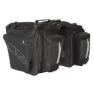 M-Wave Amsterdam Triple 96l Fahrradtasche, Black, One Size