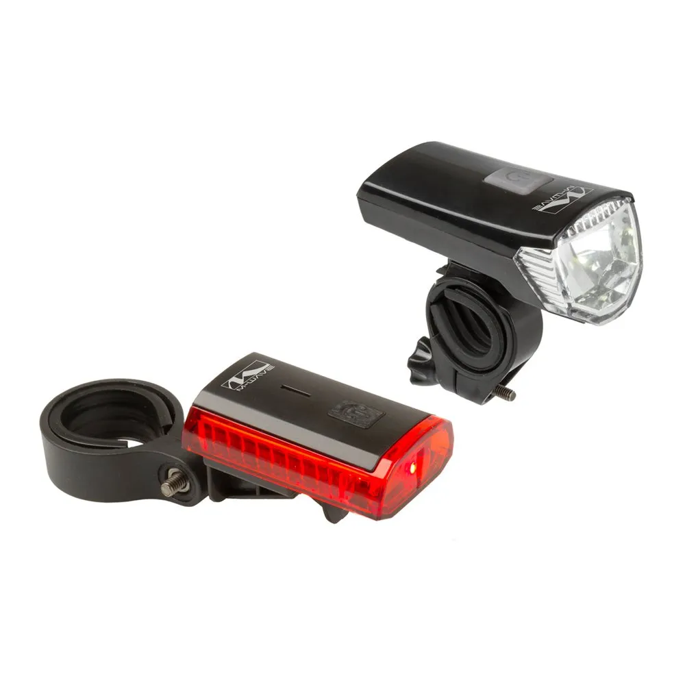 M-Wave Atlas K11 Usb Lichtset, Black, 70 Lumina M-Wave Atlas K11 Usb Lichtset, Black, 70 Lumina