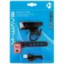 M-Wave Atlas K15 Usb Lichtset, Black, 70 Lumina