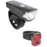 M-Wave Atlas K15 Usb Lichtset, Black, 70 Lumina