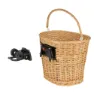 M-Wave Clip Bar Wicker Korb, Black, One Size