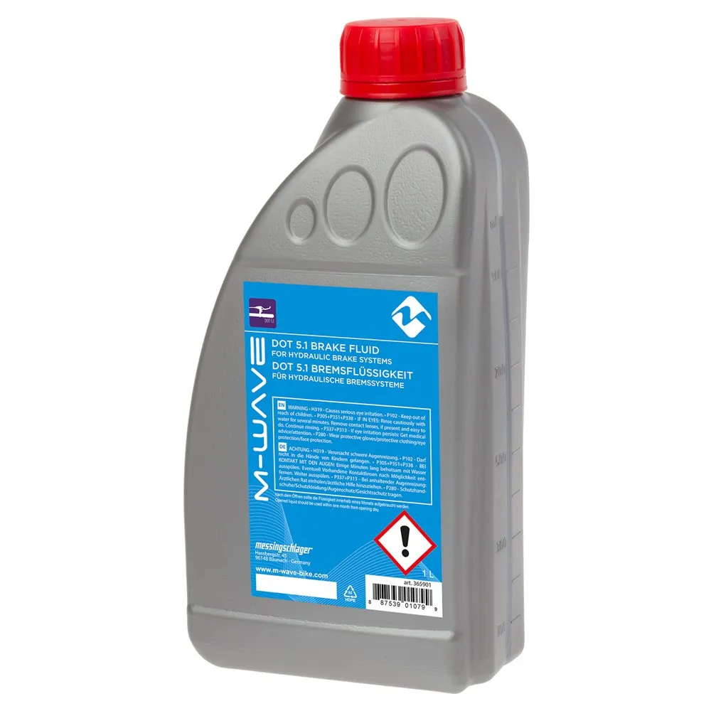 M-Wave Dot 5.1 1l Bremsflüssigkeit, Transparent, One Size