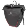 M-Wave Downtown Ridebag Evident Fahrradtasche 23l, Black, One Size
