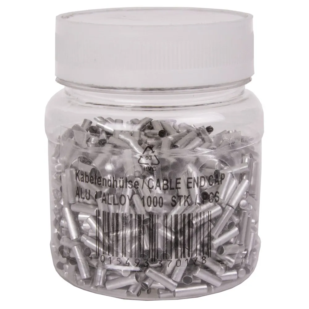 M-Wave Kabelendhülse 100 Einheiten, Silver, 2.1 x 10.3mm M-Wave Kabelendhülse 100 Einheiten, Silver, 2.1 x 10.3mm