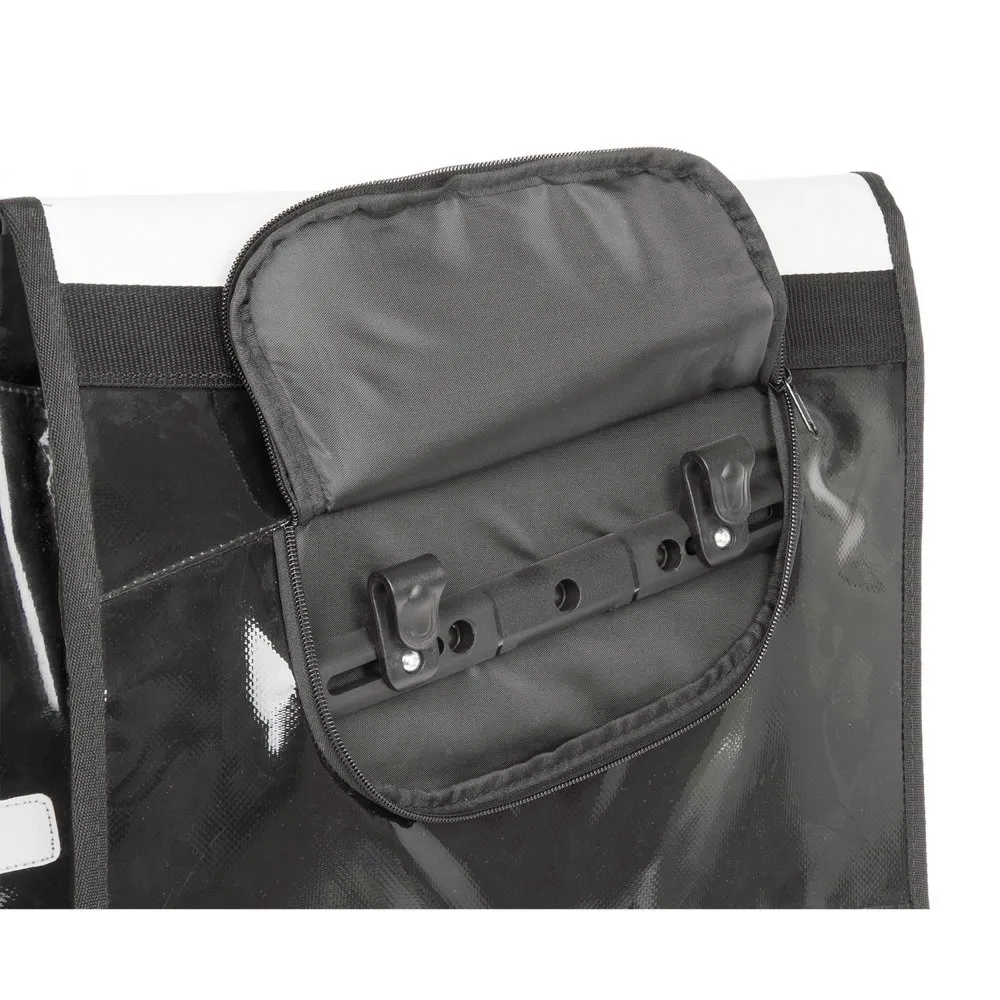 M-Wave Lockers Bay Gepäckträgertasche 25l, White / black, One Size M-Wave Lockers Bay Gepäckträgertasche 25l, White / black, One Size