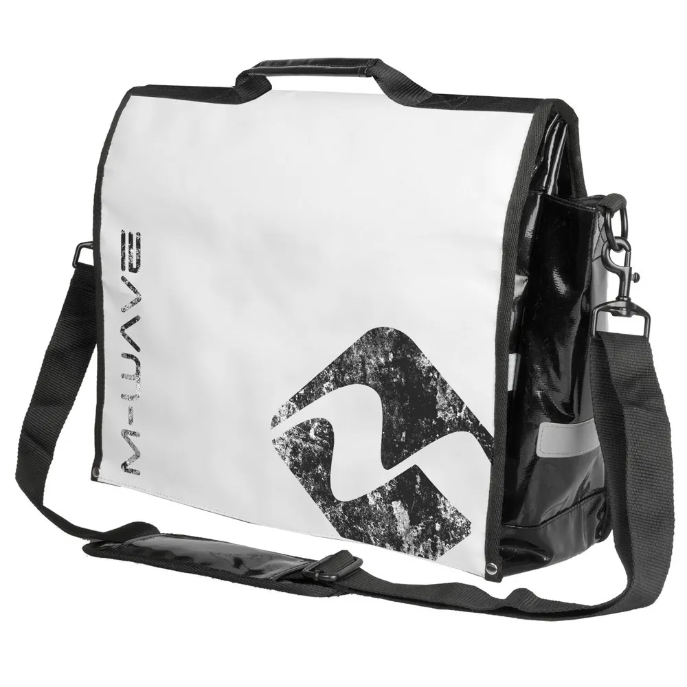 M-Wave Lockers Bay Gepäckträgertasche 25l, White / black, One Size M-Wave Lockers Bay Gepäckträgertasche 25l, White / black, One Size