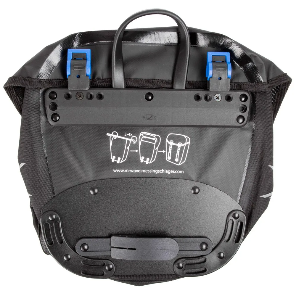 M-Wave Manitoba 2x12.5l Fahrradtaschen, Matt black, One Size M-Wave Manitoba 2x12.5l Fahrradtaschen, Matt black, One Size