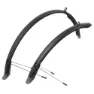 M-Wave Mud Max Ii 28´´ Schutzblech-set, Black, 28" - 700