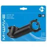 M-Wave Piantone Hset 1/8 Fahrradvorbau, Black, 100mm