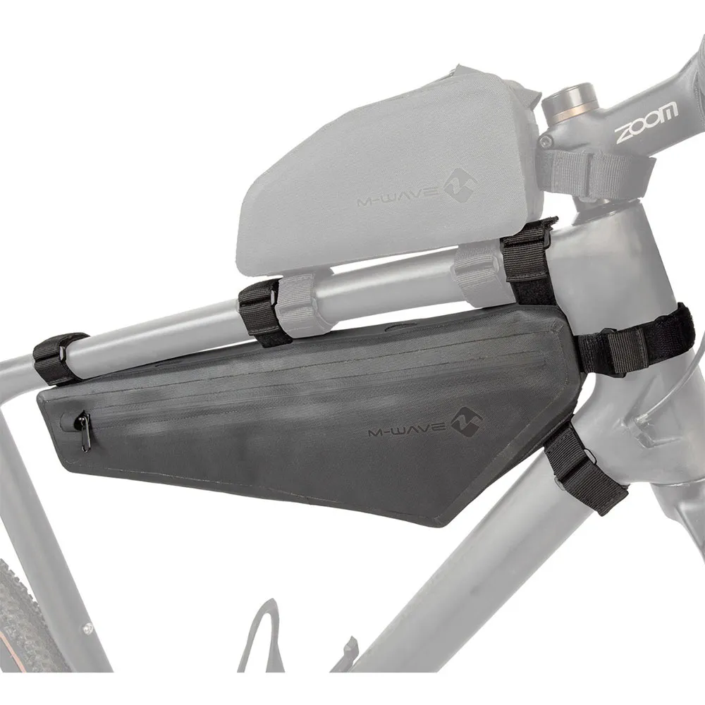 M-Wave Rough Ride Ii Triangle Rahmentasche 2.1l, Black, One Size