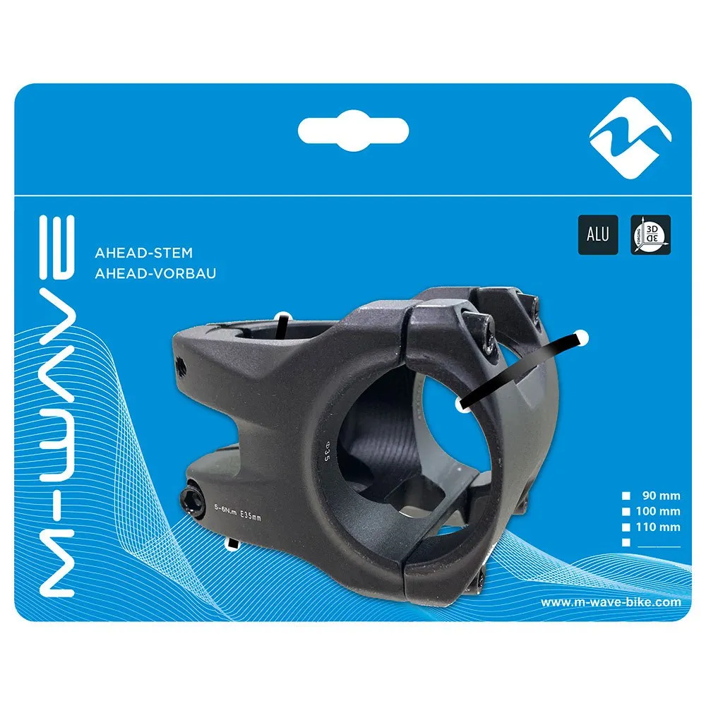 M-Wave St-m4.1 A-head Handle 31.8 Mm Fahrradvorbau M-Wave St-m4.1 A-head Handle 31.8 Mm Fahrradvorbau