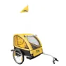 M-Wave Stalwart Kid 2 Fahrradanhänger, Black / yellow, Max 20kg