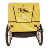 M-Wave Stalwart Kid 2 Fahrradanhänger, Black / yellow, Max 20kg