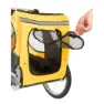M-Wave Stalwart Pet Fahrradanhänger, Yellow / black, Max 30kg