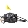 M-Wave Stalwart Single 40 Luggage Trailer, Black, Max 27kg