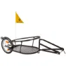 M-Wave Stalwart Single 40 Trailer, Black, Max 27kg