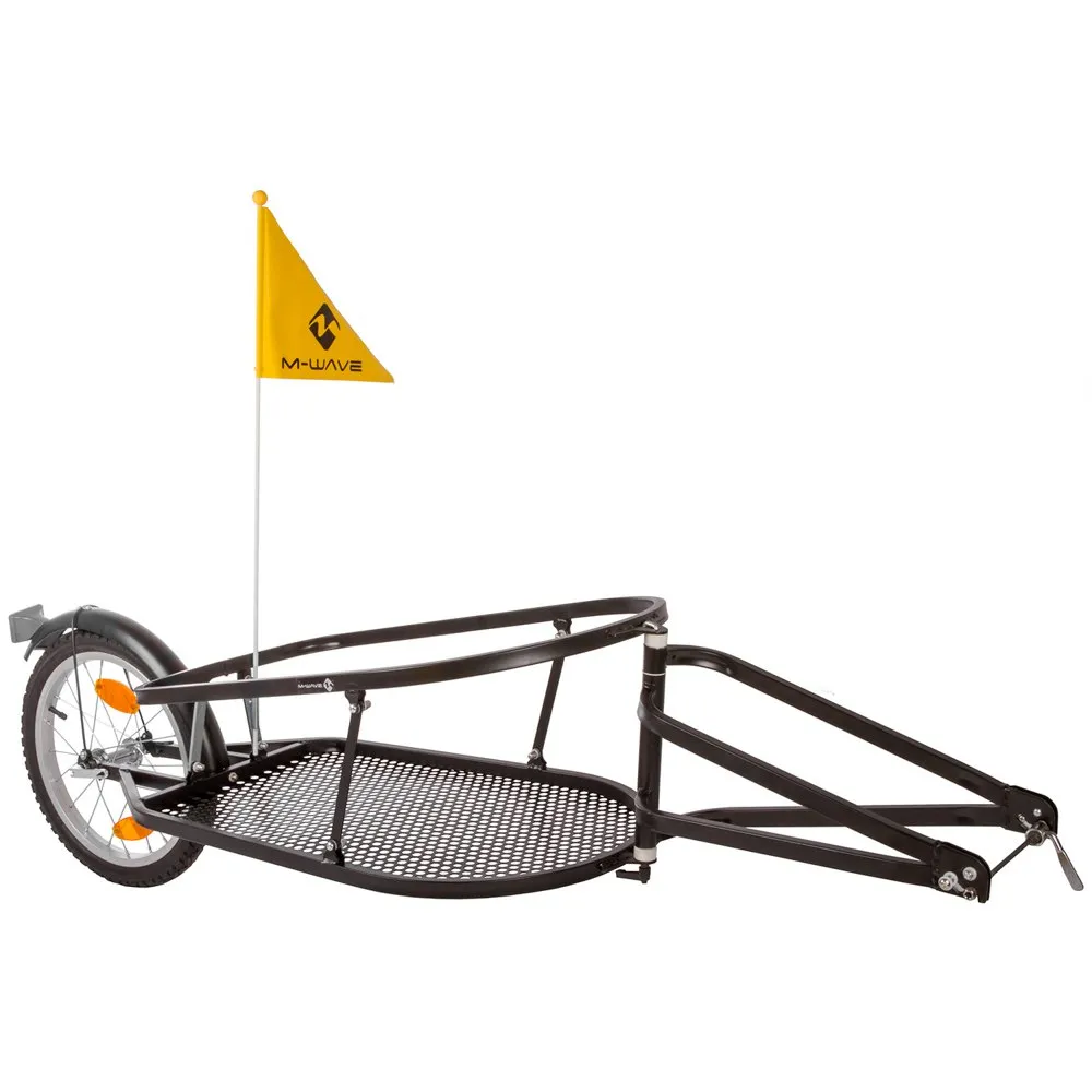 M-Wave Stalwart Single 40 Trailer, Black, Max 27kg M-Wave Stalwart Single 40 Trailer, Black, Max 27kg
