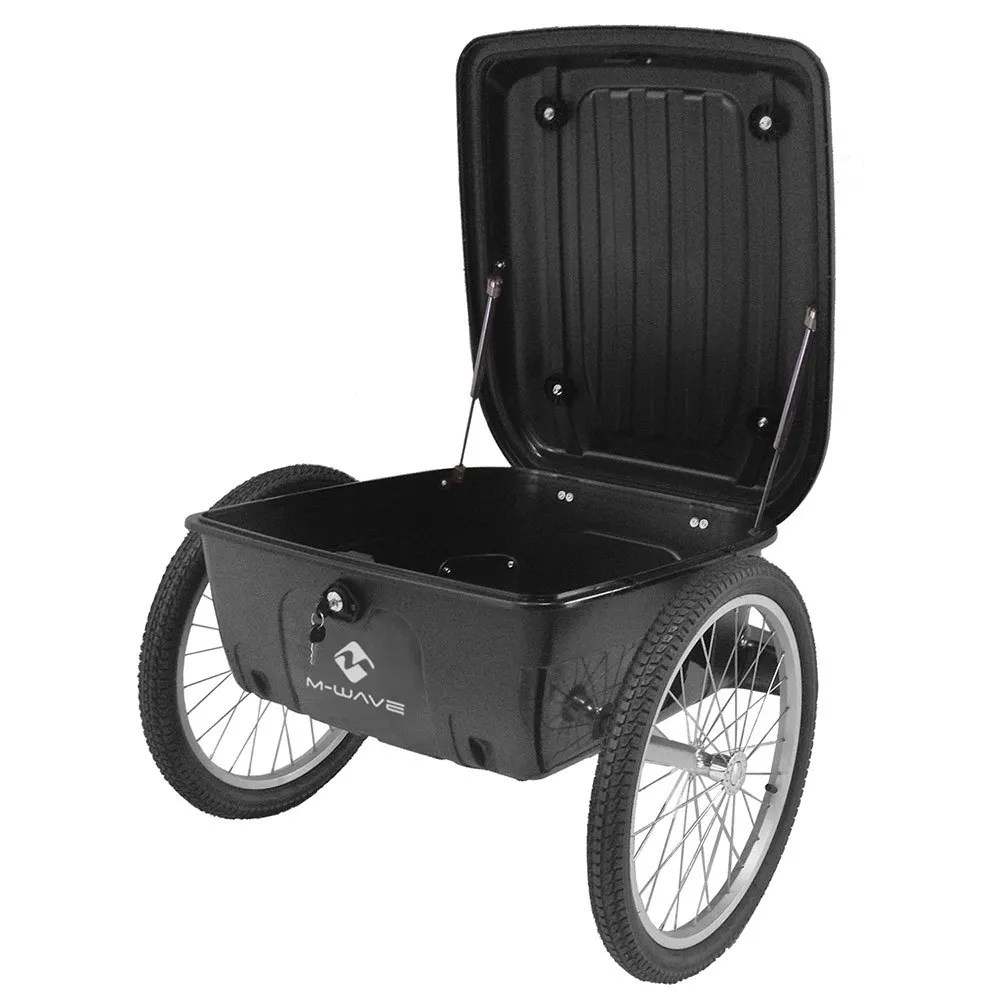 M-Wave Stalwart Trailer, Black, Max 25kg M-Wave Stalwart Trailer, Black, Max 25kg