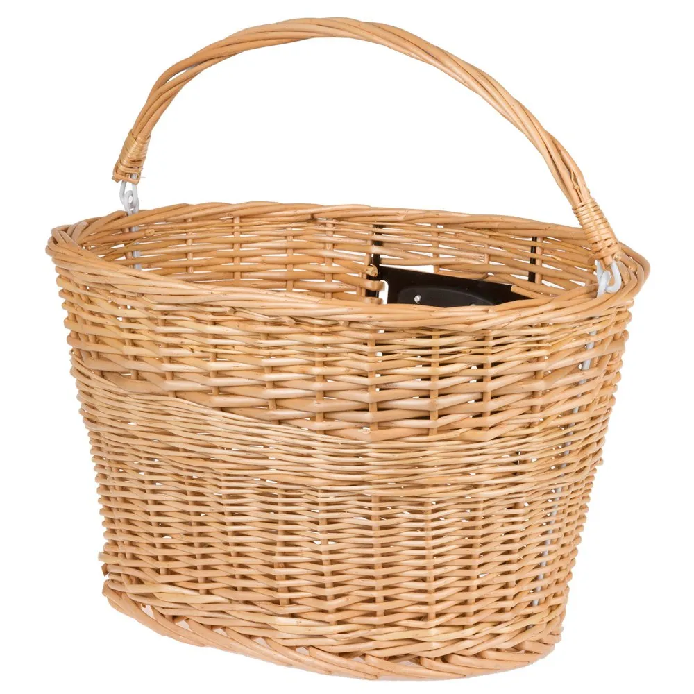 M-Wave Stem Wicker Korb, Black, One Size M-Wave Stem Wicker Korb, Black, One Size