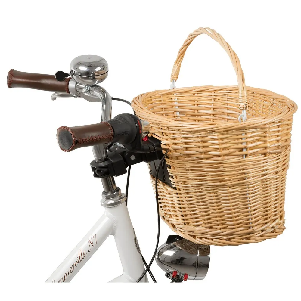 M-Wave Stem Wicker Korb, Black, One Size M-Wave Stem Wicker Korb, Black, One Size